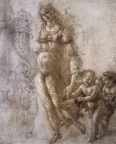 Allegory of Abundance Sandro Botticelli